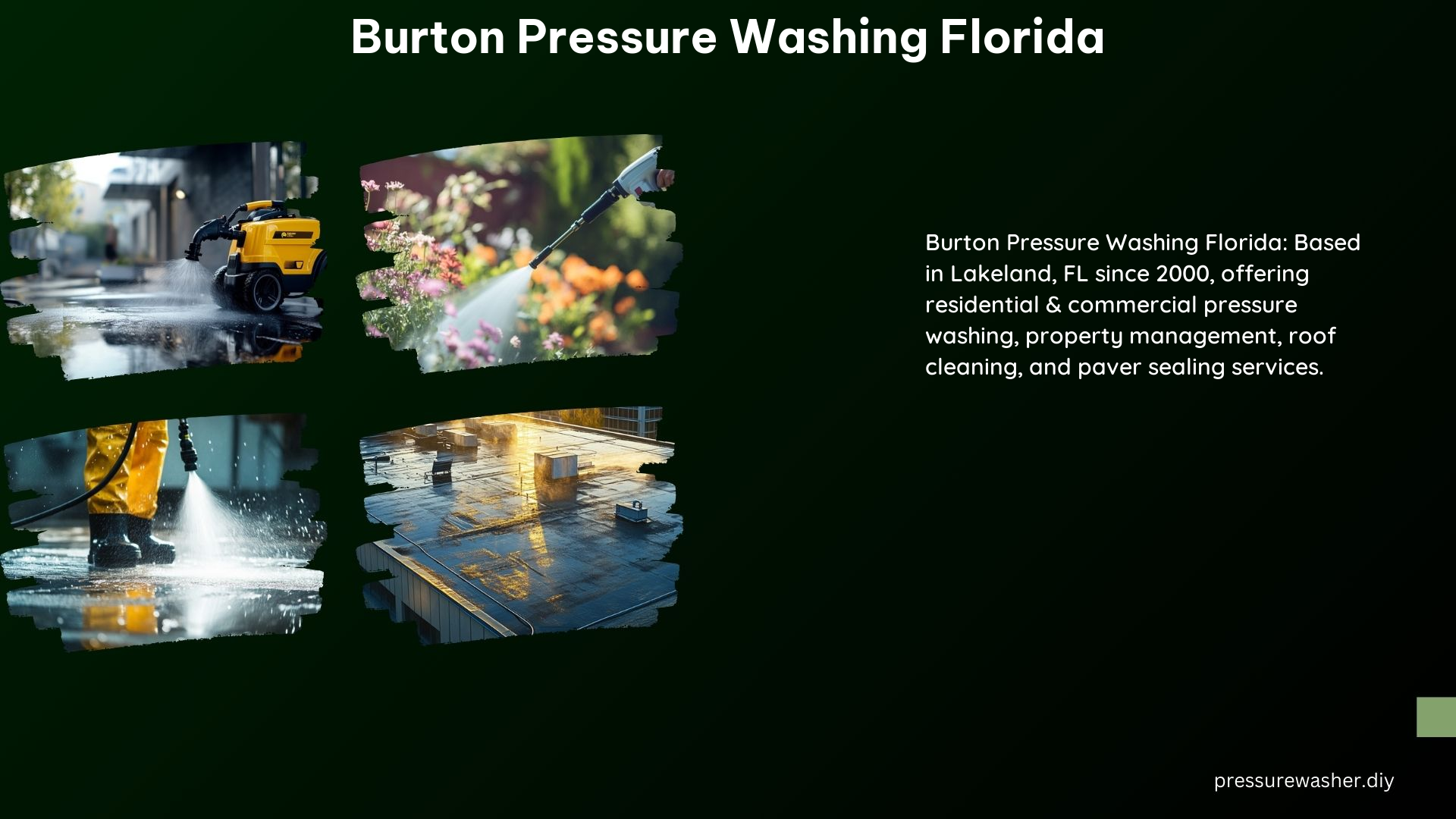 Burton Pressure Washing Florida