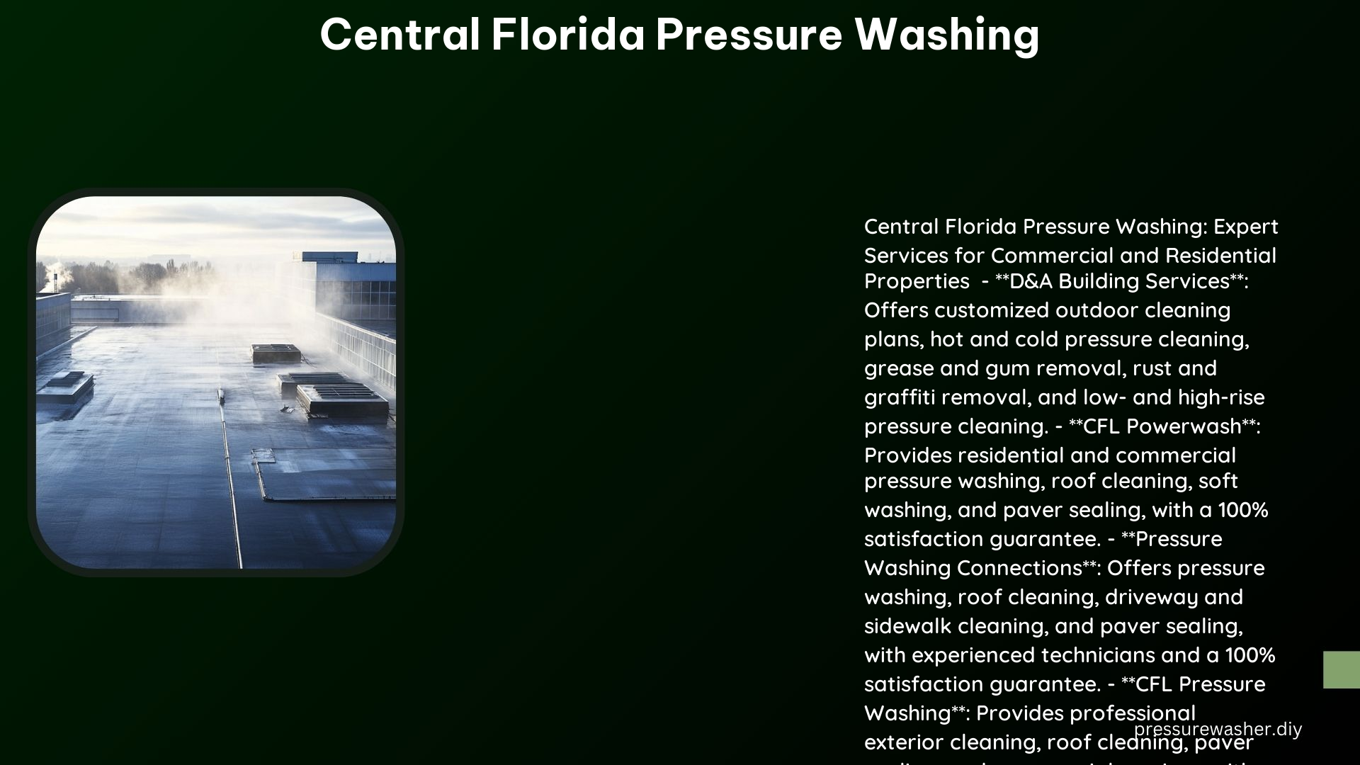 Central Florida Pressure Washing