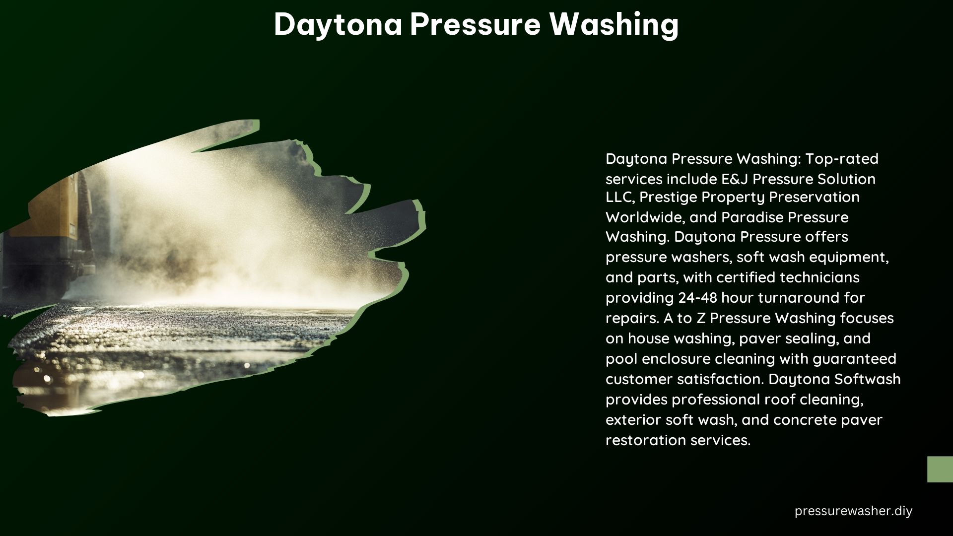 Daytona Pressure Washing