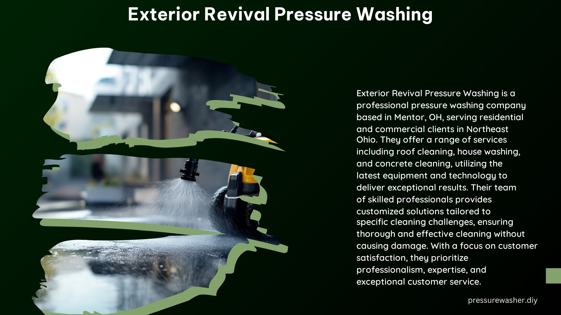 Exterior Revival Pressure Washing