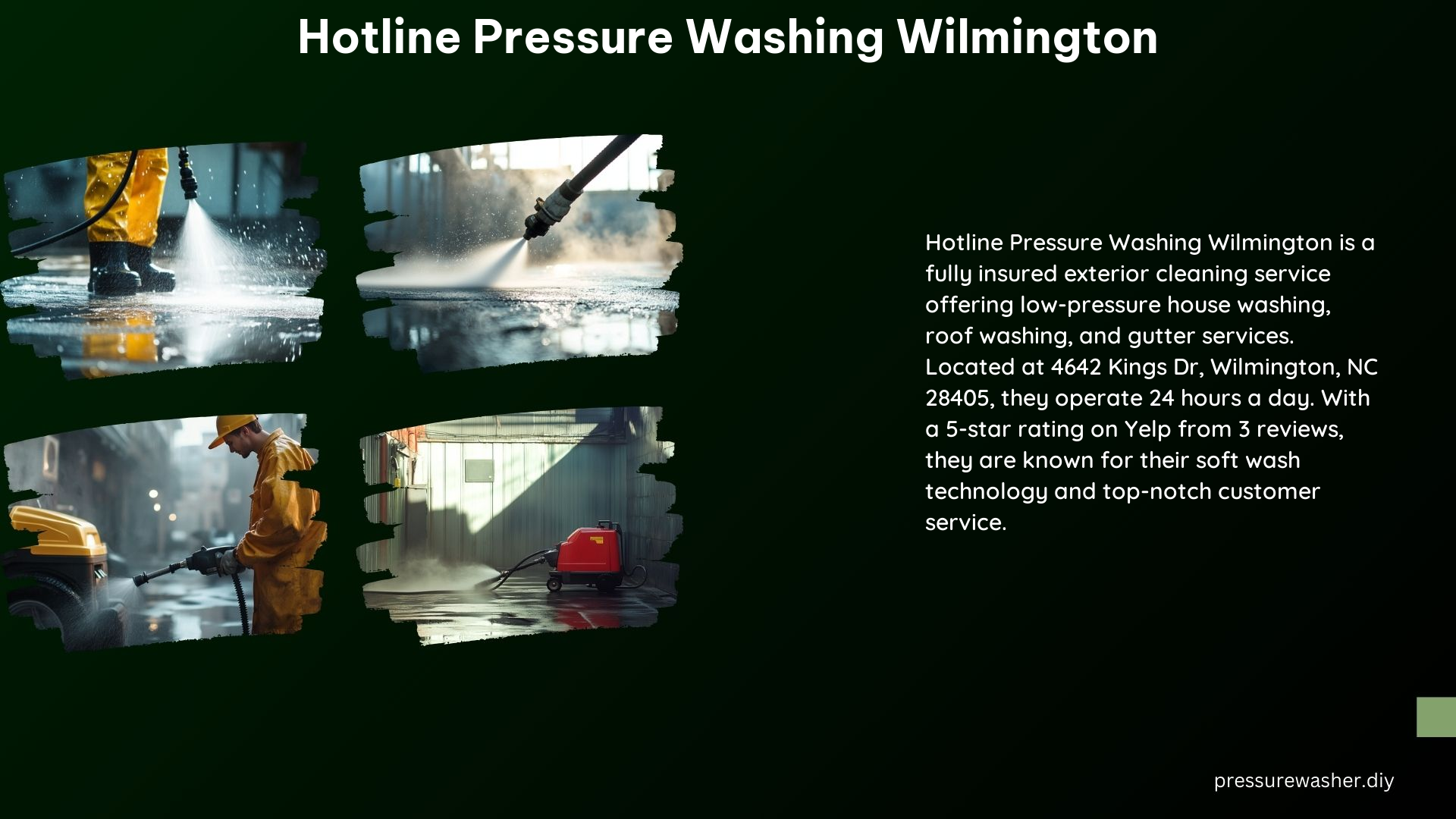 Hotline Pressure Washing Wilmington