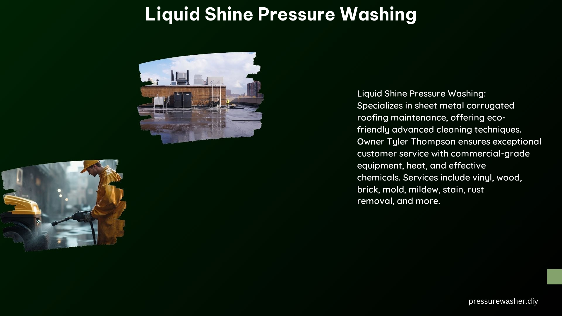 Liquid Shine Pressure Washing