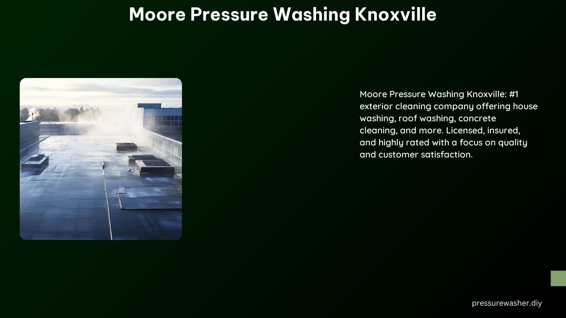 Moore Pressure Washing