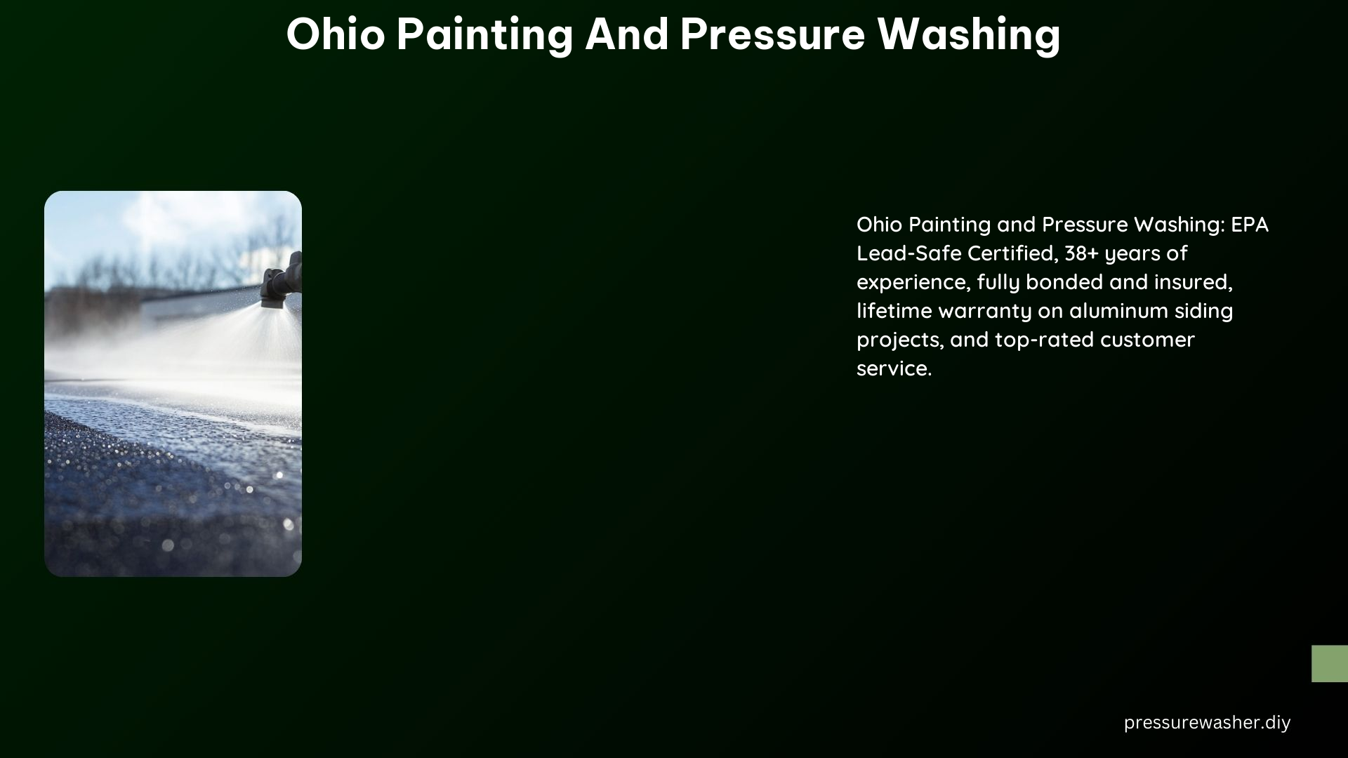 Ohio Painting and Pressure Washing
