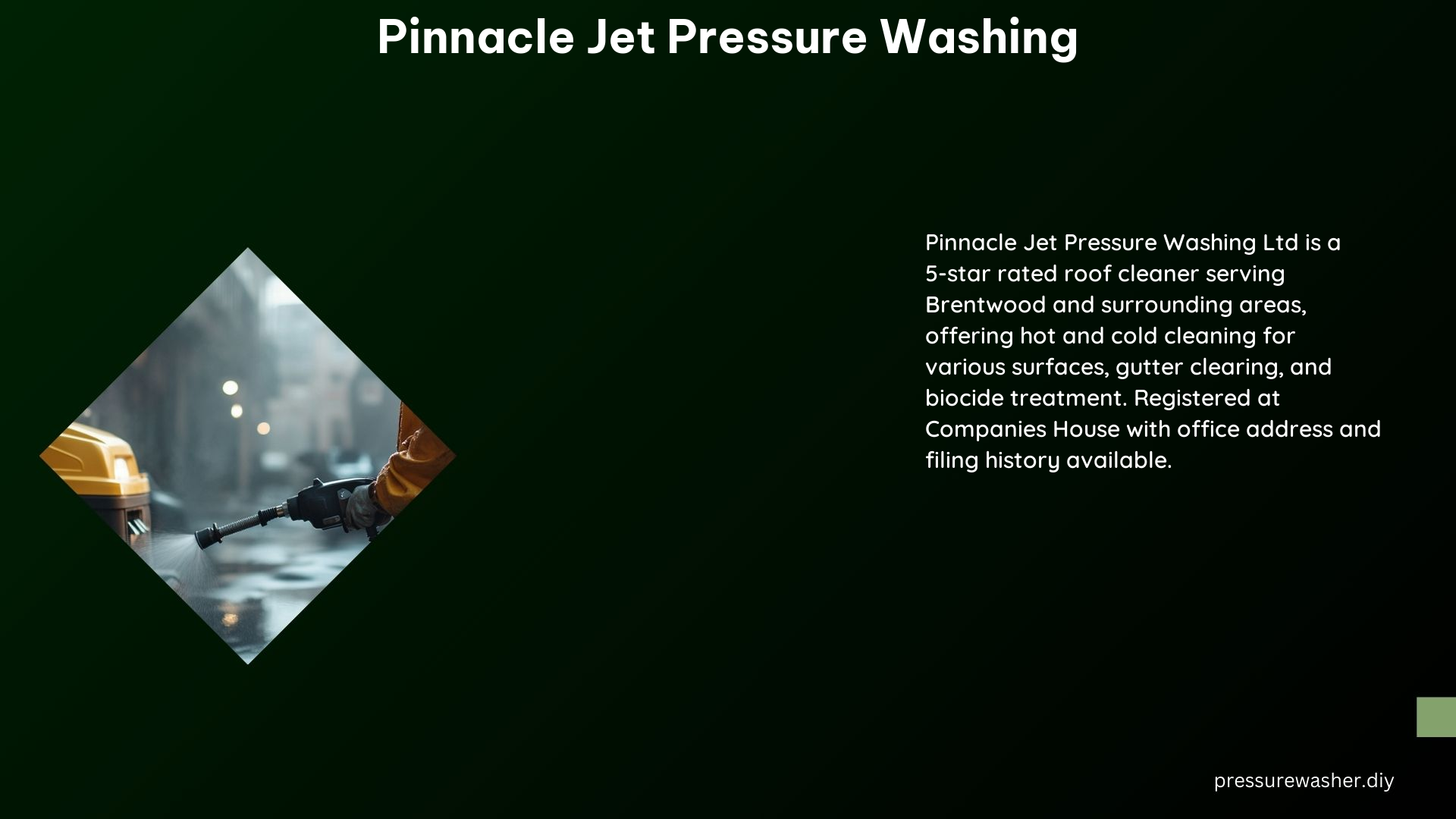 Pinnacle Jet Pressure Washing