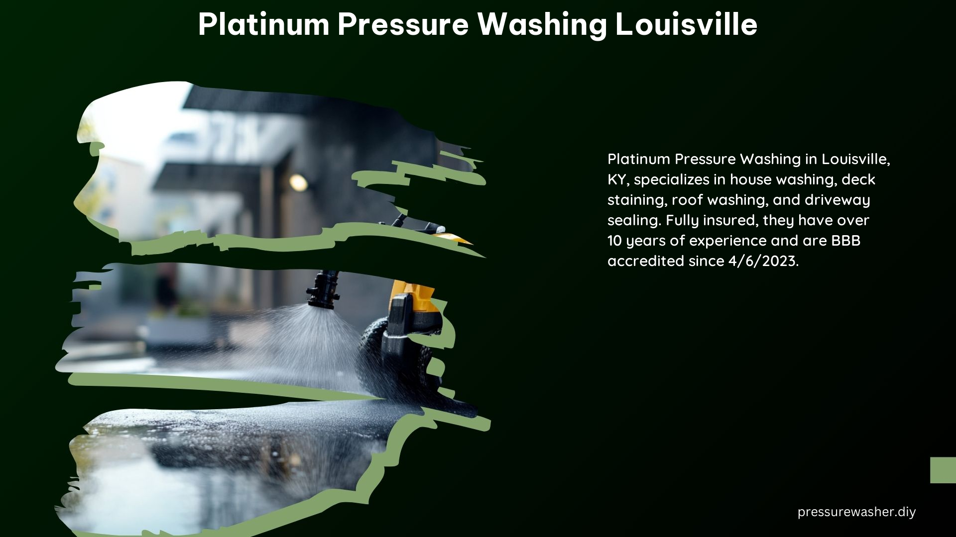 Platinum Pressure Washing Louisville