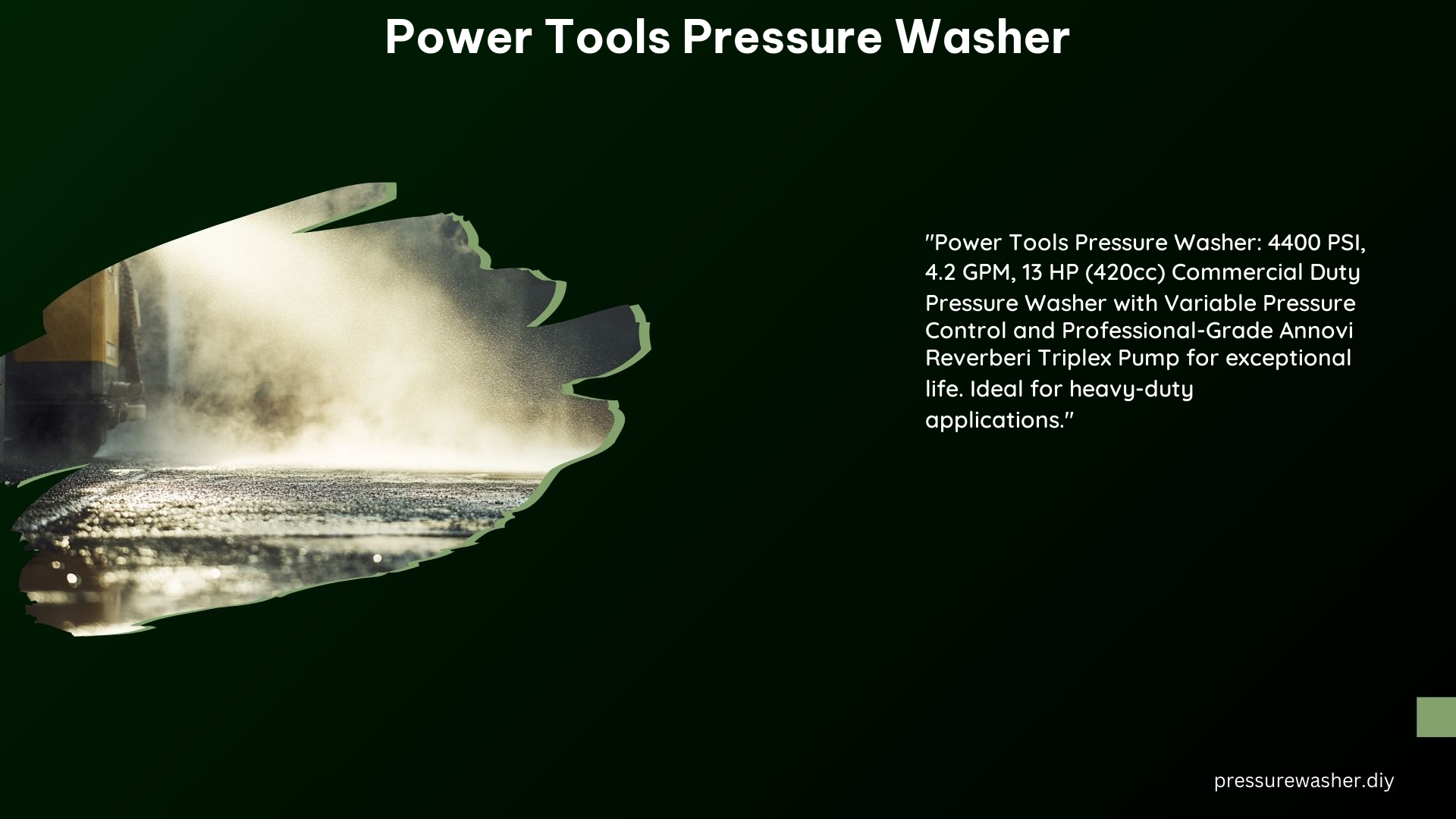Power Tools Pressure Washer