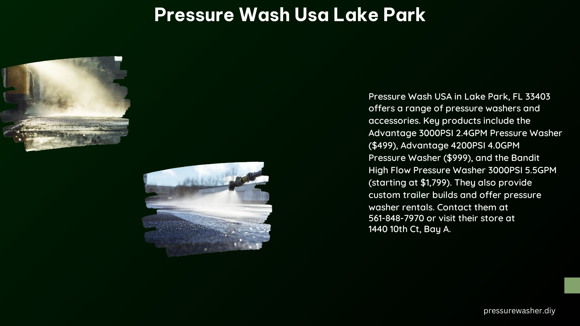 Pressure Wash USA Lake Park