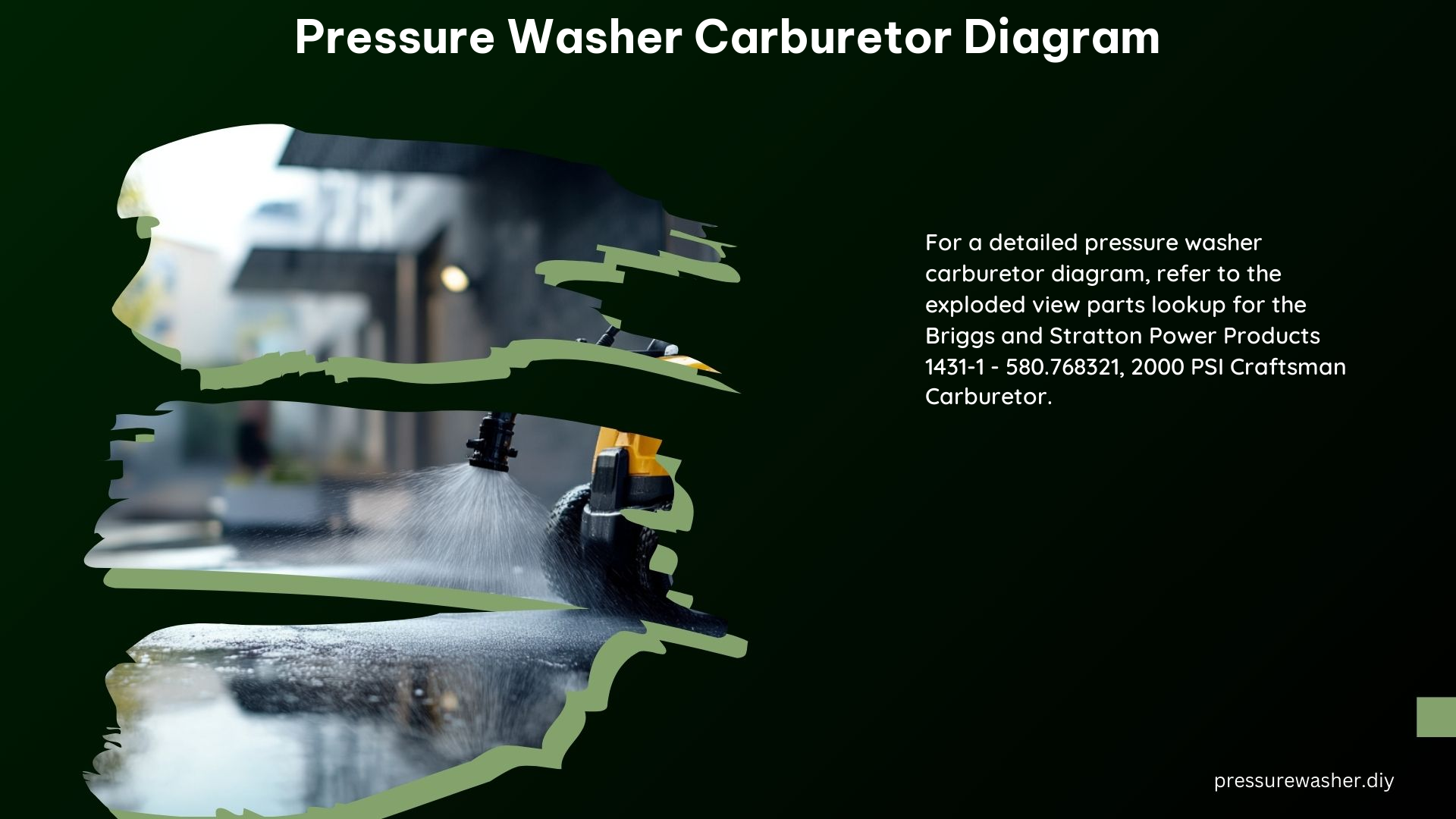 Pressure Washer Carburetor Diagram
