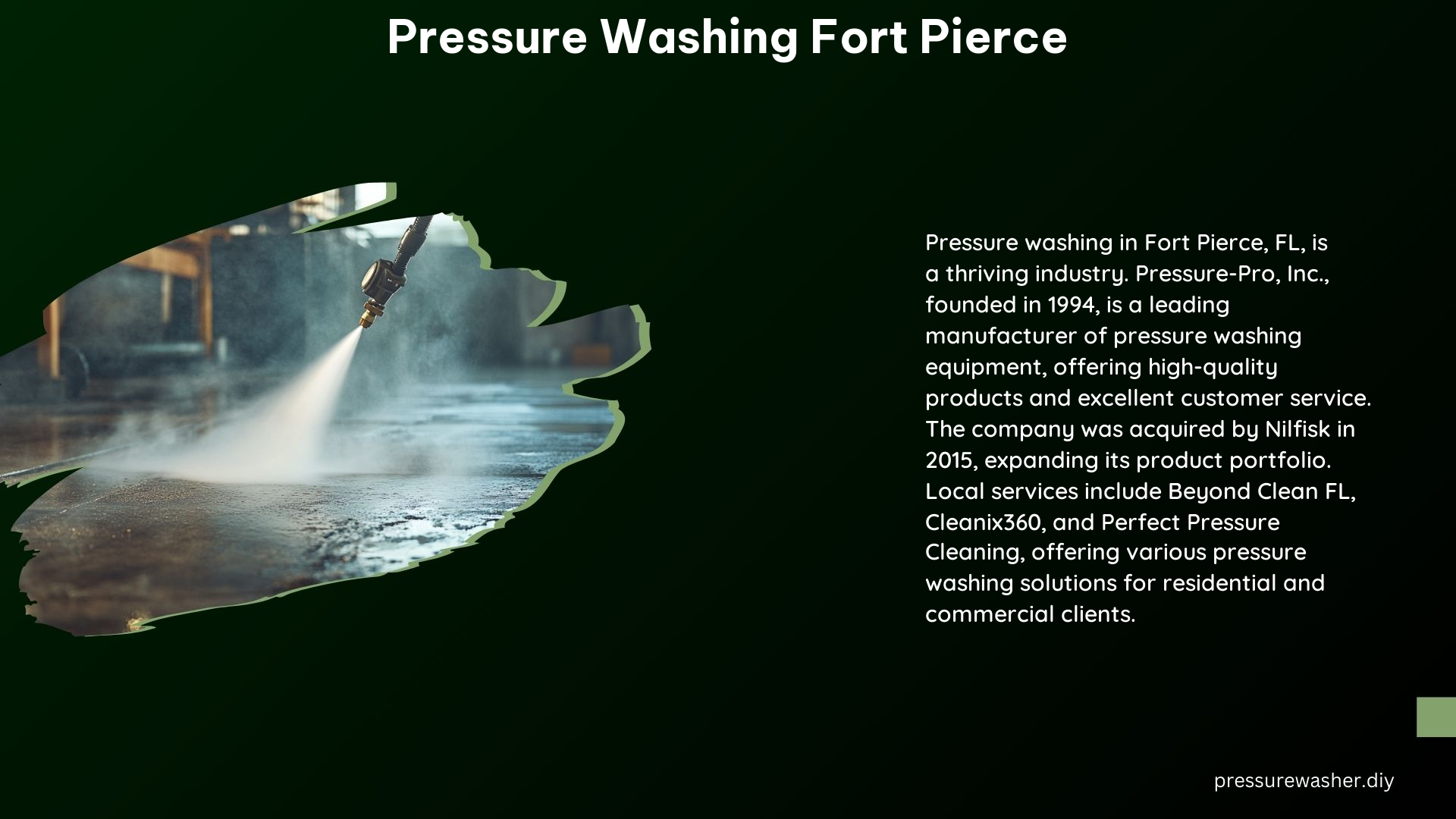 Pressure Washing Fort Pierce