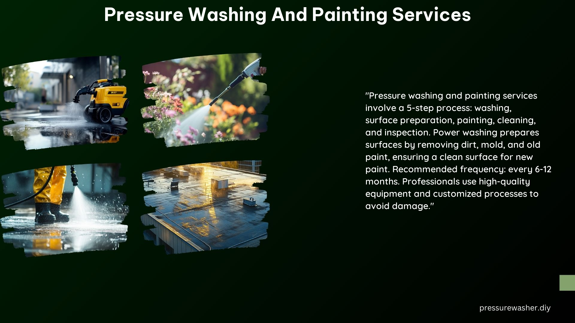 Pressure Washing and Painting Services