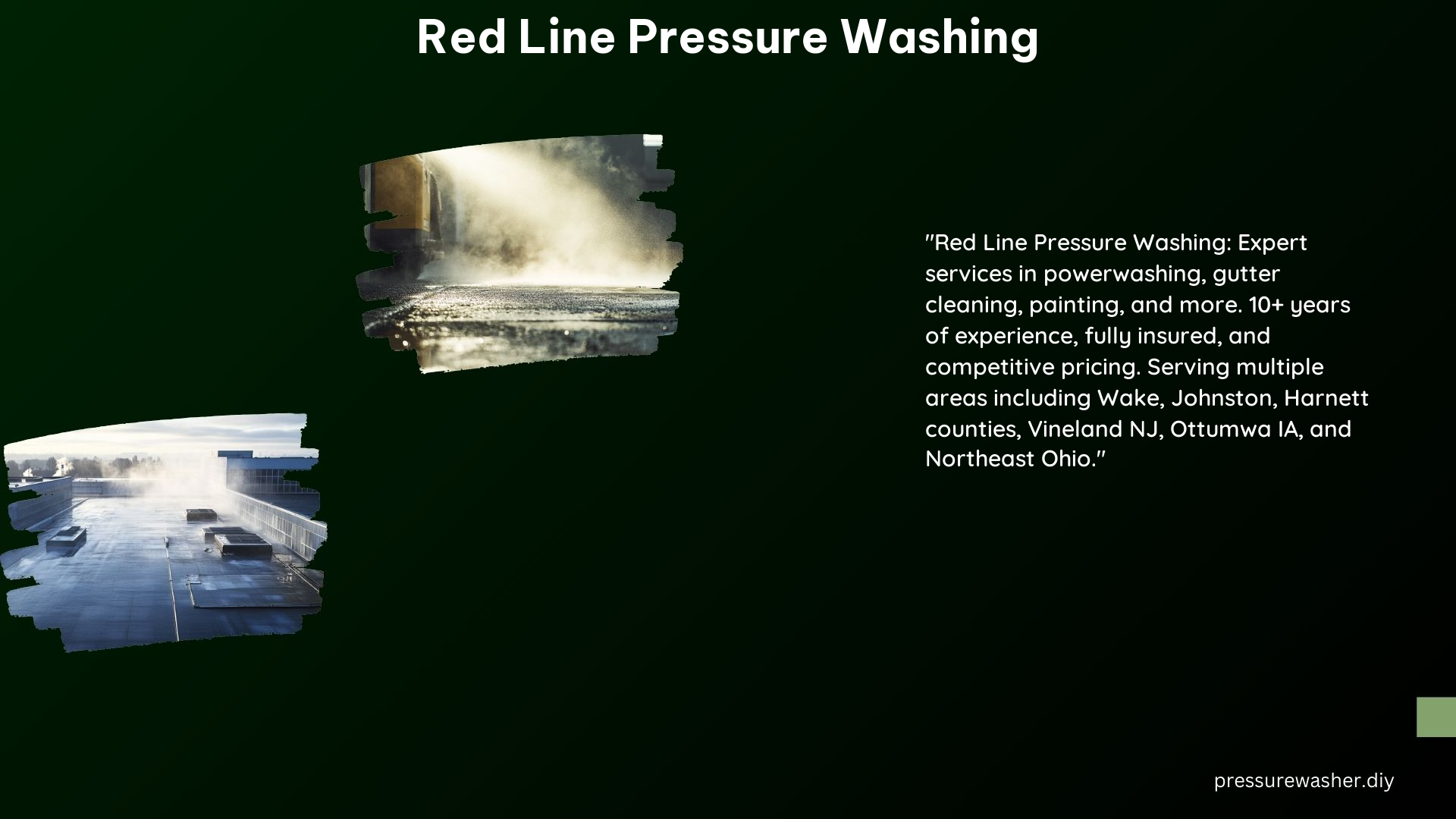Red Line Pressure Washing