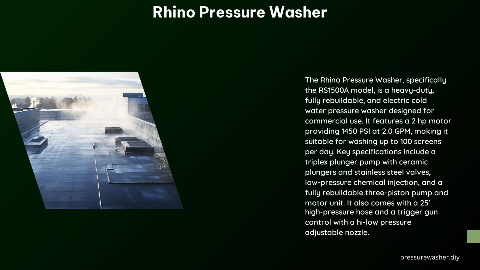 Rhino Pressure Washer