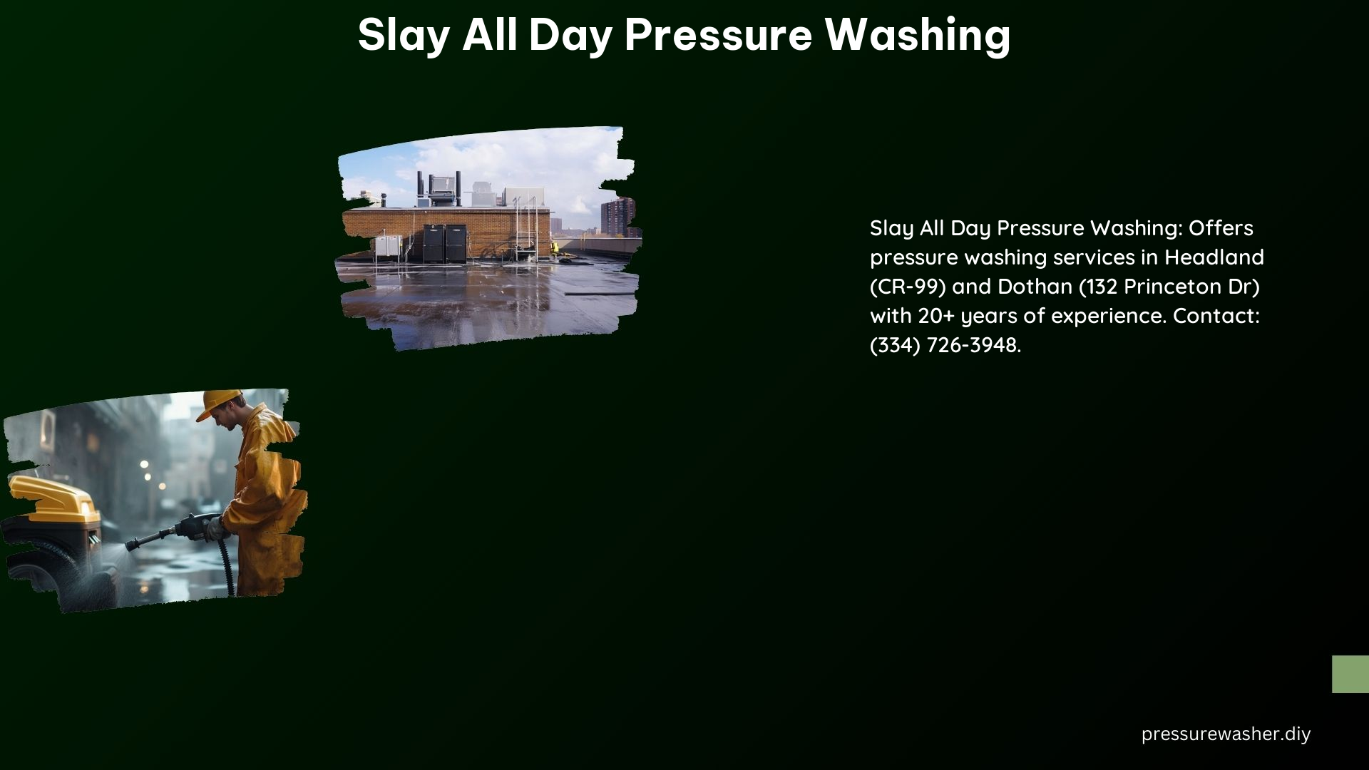 Slay All Day Pressure Washing