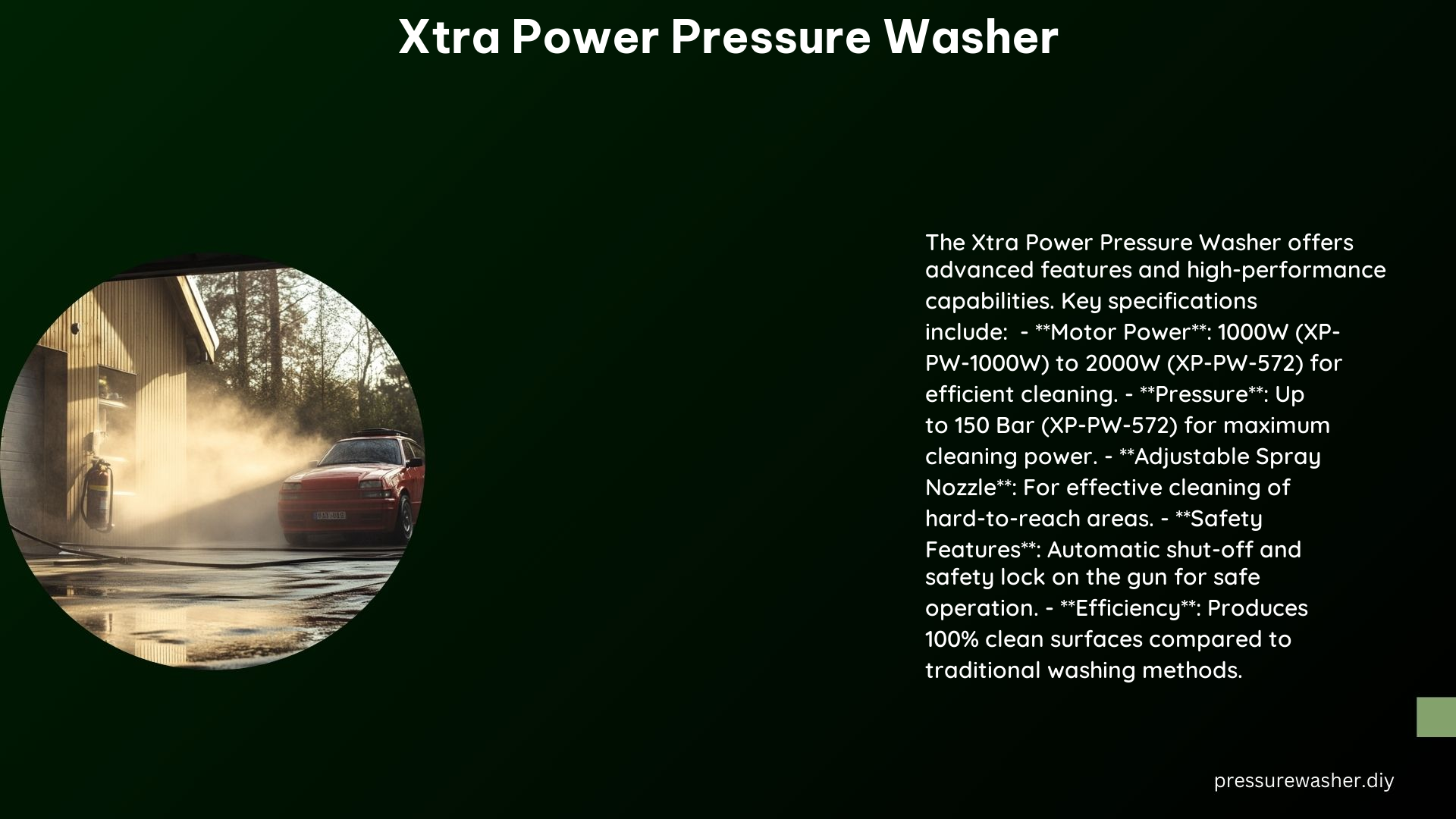 Xtra Power Pressure Washer